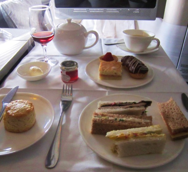 British Airways Tea Service